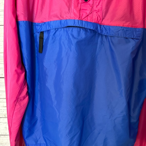 Patagonia Womens Size Medium 1/4 Jacket Long Sleeve Pink & Blue Adjustable Cuffs - Picture 8 of 8